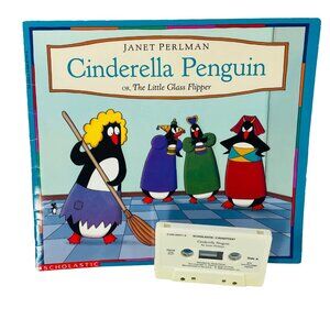Cinderella Penguin Book & Cassette Set By Janet Perlman